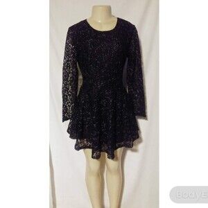 Fit And Flare Black Dress S